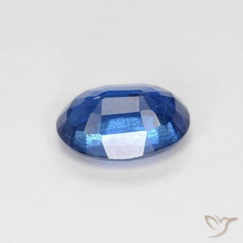 Kyanite Gemstone in 7 x 5 mm (calibrated) Size for Sale, Kyanite Stone in Navy Blue Color