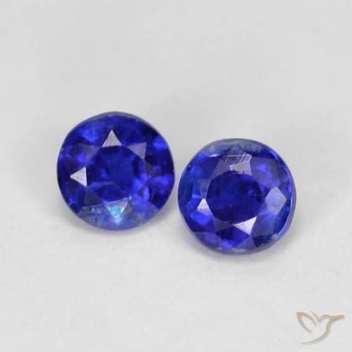 0.51 ct Blue Kyanite, 3.6 mm Round Cut From Nepal, Photo A