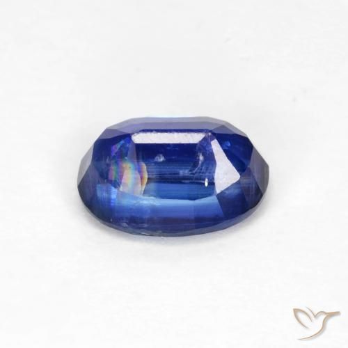Kyanite Gemstone in 7 x 5 mm (calibrated) Size for Sale, Kyanite Stone in Navy Blue Color