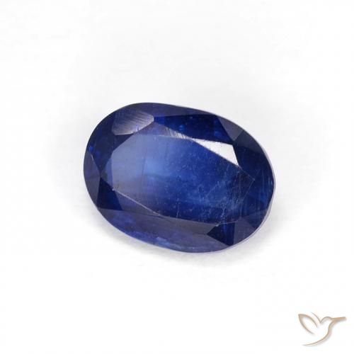 1.10 ct Blue Kyanite Stone, Natural Kyanite in Oval Facet Shape for Sale