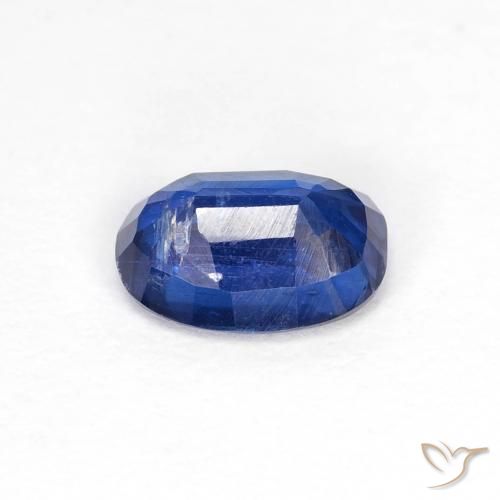 Kyanite Gemstone in 7 x 5 mm (calibrated) Size for Sale, Kyanite Stone in Navy Blue Color