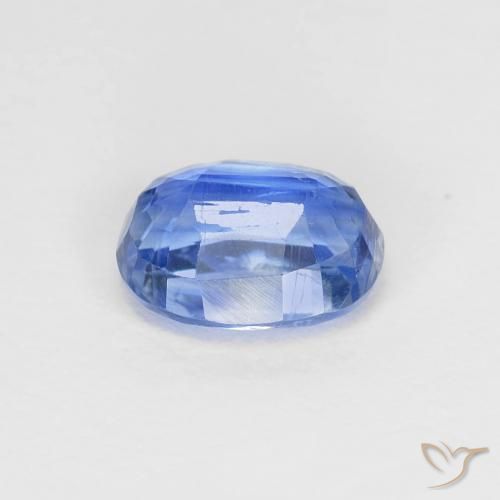 Kyanite Gemstone in 7 x 5 mm (calibrated) Size for Sale, Kyanite Stone in Light Navy Blue Color