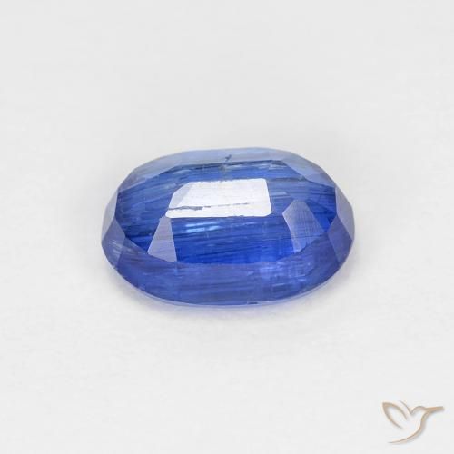 Kyanite Gemstone in 7 x 5 mm (calibrated) Size for Sale, Kyanite Stone in Deep Blue Color