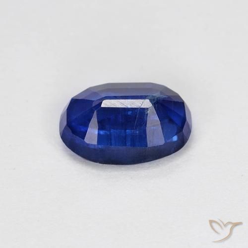 Kyanite Gemstone in 7 x 5 mm (calibrated) Size for Sale, Kyanite Stone in Deep Blue Color