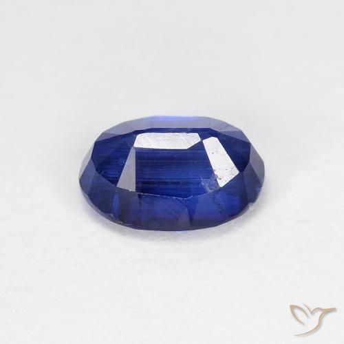 Kyanite Gemstone in 7 x 5 mm (calibrated) Size for Sale, Kyanite Stone in Dark Blue Color