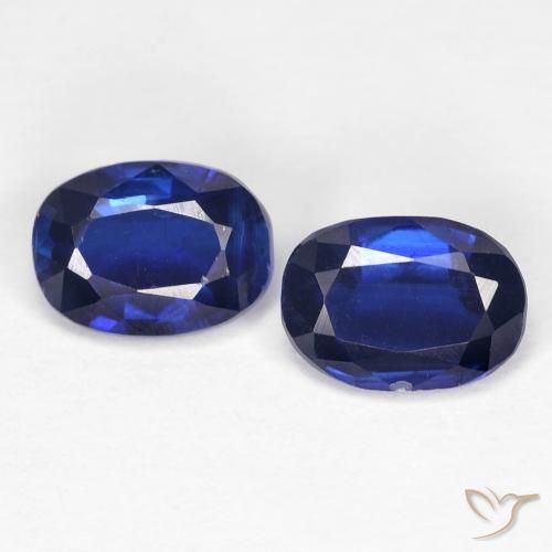 2.02 ct Blue Kyanite, 7.1 x 5 mm Oval Cut From Nepal, Photo A