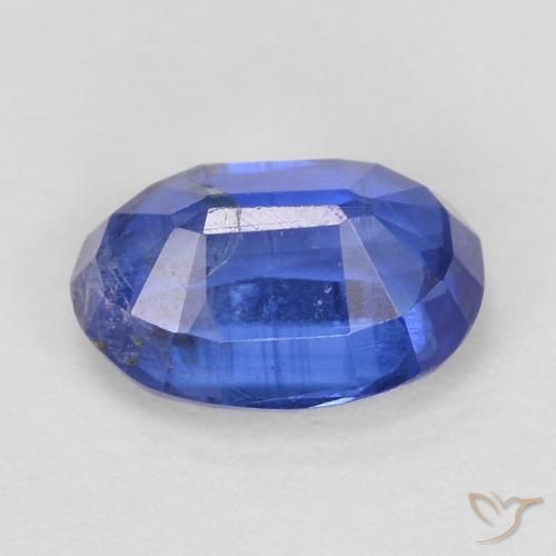 Kyanite Gemstone in 7 x 5 mm (calibrated) Size for Sale, Kyanite Stone in Navy Blue Color