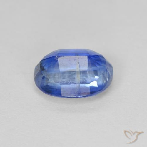Kyanite Gemstone in 9 x 7 mm (calibrated) Size for Sale, Kyanite Stone in Deep Blue Color