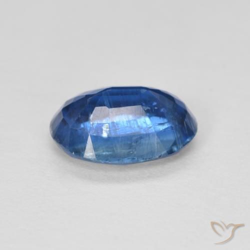 Kyanite Gemstone in 8 x 6 mm (calibrated) Size for Sale, Kyanite Stone in Navy Blue Color