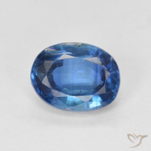 1.71ct Natural Navy Blue Kyanite, Oval, SI
