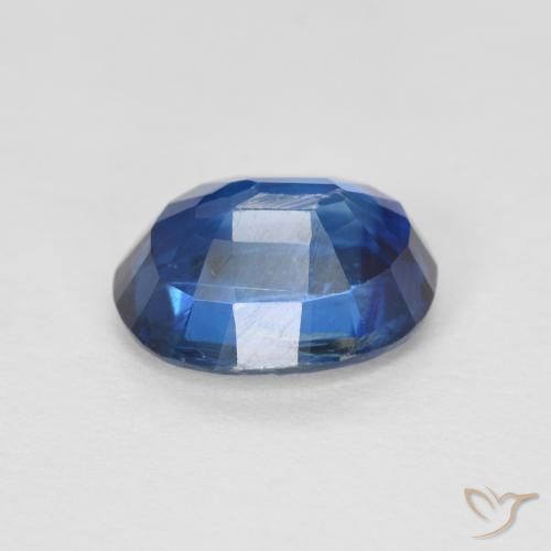 Kyanite Gemstone in 8 x 6 mm (calibrated) Size for Sale, Kyanite Stone in Navy Blue Color
