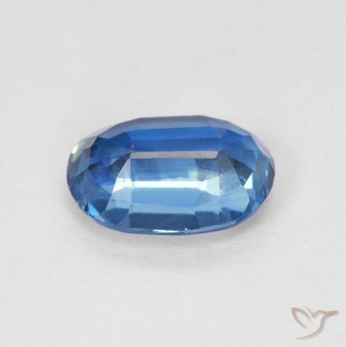 Kyanite Gemstone in 8 x 6 mm (calibrated) Size for Sale, Kyanite Stone in Navy Blue Color