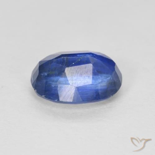 Kyanite Gemstone in 8 x 6 mm (calibrated) Size for Sale, Kyanite Stone in Dark Blue Color