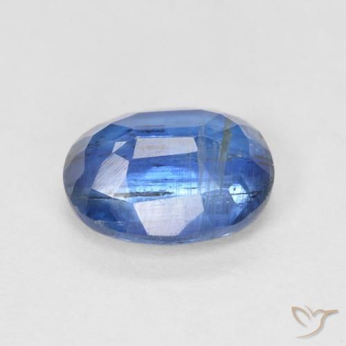 Kyanite Gemstone in 8 x 6 mm (calibrated) Size for Sale, Kyanite Stone in Deep Blue Color