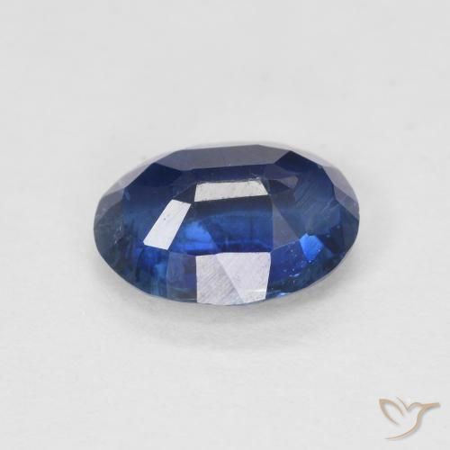 Kyanite Gemstone in 8 x 6 mm (calibrated) Size for Sale, Kyanite Stone in Twilight Blue Color