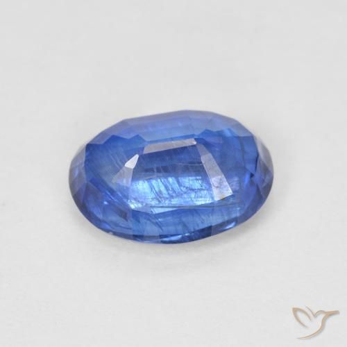 Kyanite Gemstone in 8 x 6 mm (calibrated) Size for Sale, Kyanite Stone in Deep Blue Color