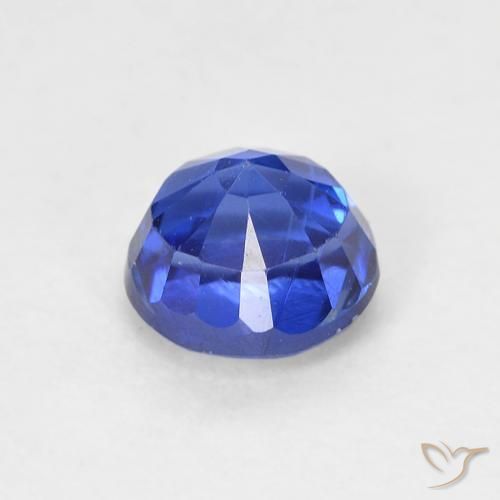 Kyanite Gemstone in 5 mm (calibrated) Size for Sale, Kyanite Stone in Navy Blue Color