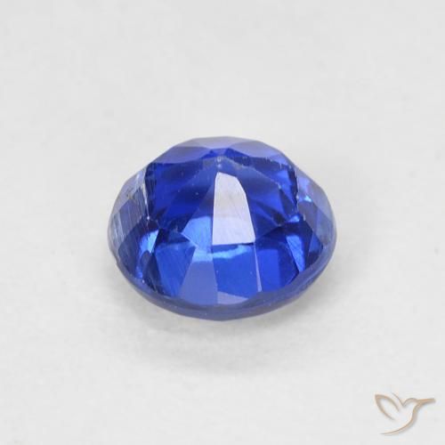 Kyanite Gemstone in 5 mm (calibrated) Size for Sale, Kyanite Stone in Dark Blue Color
