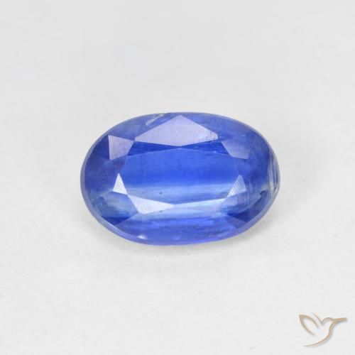 2.21ct Natural True Blue Kyanite, Oval, SI