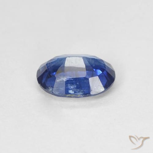 Kyanite Gemstone in 8 x 6 mm (calibrated) Size for Sale, Kyanite Stone in Navy Blue Color