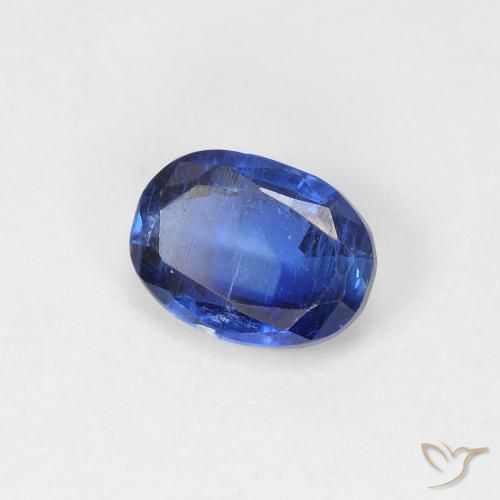 1.11 ct Blue Kyanite Stone, Natural Kyanite in Oval Facet Shape for Sale