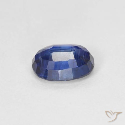 Kyanite Gemstone in 7 x 5 mm (calibrated) Size for Sale, Kyanite Stone in Navy Blue Color
