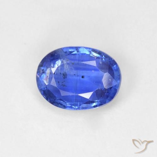 1.49ct Natural True Blue Kyanite, Oval, SI
