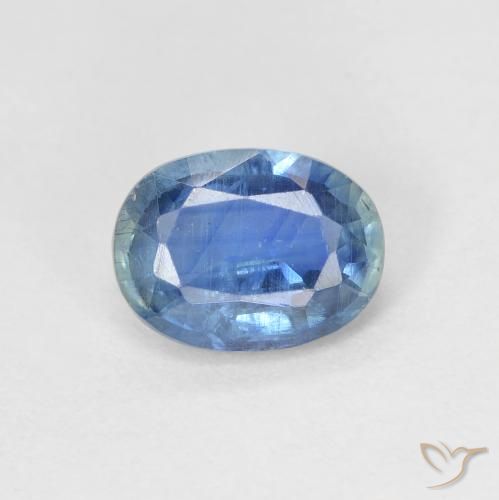 1.59ct Natural Pastel Blue Kyanite, Oval, SI