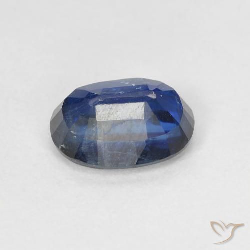 Kyanite Gemstone in 8 x 6 mm (calibrated) Size for Sale, Kyanite Stone in Navy Blue Color