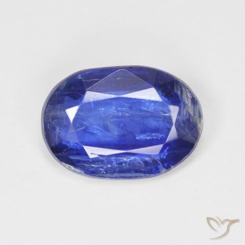 3.46 ct Blue Kyanite, 11.5 x 8.1 mm Oval Cut From Nepal, Photo A