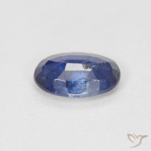Kyanite Gemstone in 7 x 5 mm (calibrated) Size for Sale, Kyanite Stone in Navy Blue Color