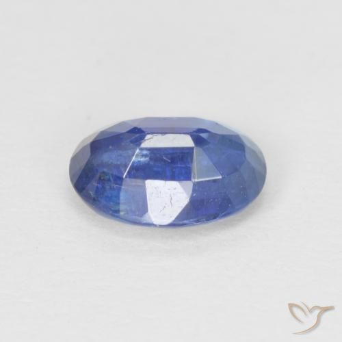 Kyanite Gemstone in 7.1 x 5.3 mm Size for Sale, Kyanite Stone in Deep Blue Color