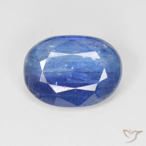 4.25ct Natural Navy Blue Kyanite, Oval, SI
