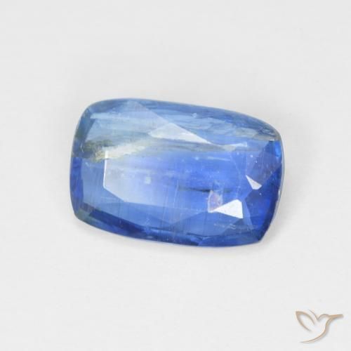 2.46 ct Blue Kyanite Stone, Natural Kyanite in Cushion-Cut Shape for Sale