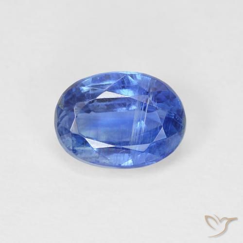 1.20ct Natural True Blue Kyanite, Oval, SI