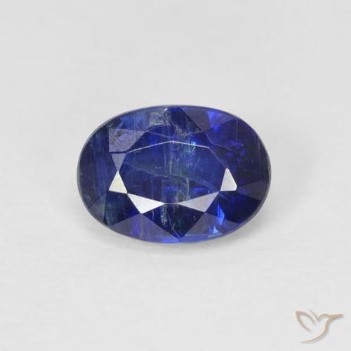 1.16ct Natural Navy Blue Kyanite, Oval, SI