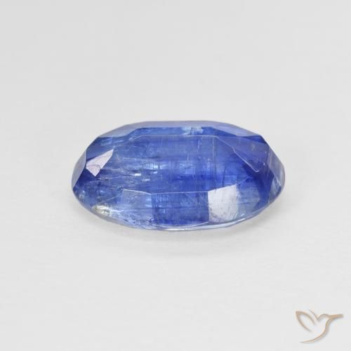 Kyanite Gemstone in 11.8 x 8.6 mm Size for Sale, Kyanite Stone in Blue Color