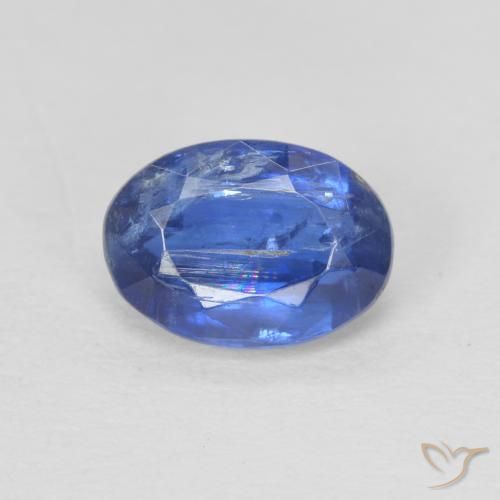 1.01ct Natural Navy Blue Kyanite, Oval, SI