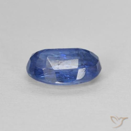 Kyanite Gemstone in 7 x 5 mm (calibrated) Size for Sale, Kyanite Stone in Navy Blue Color