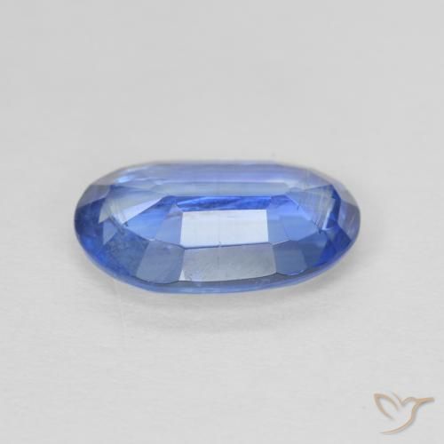 Kyanite Gemstone in 10.7 x 7 mm Size for Sale, Kyanite Stone in True Blue Color