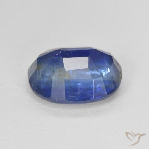 Kyanite Gemstone in 10 x 8 mm (calibrated) Size for Sale, Kyanite Stone in Navy Blue Color