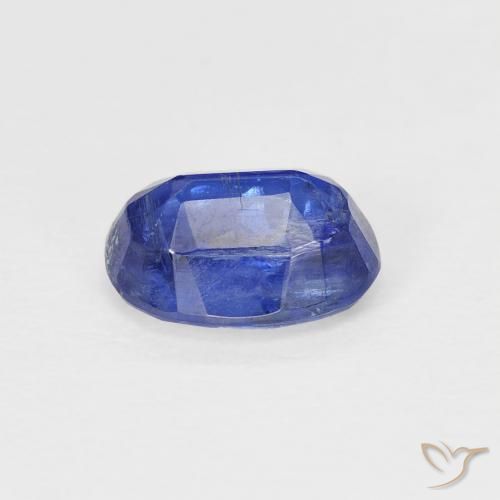 Kyanite Gemstone in 7 x 5 mm (calibrated) Size for Sale, Kyanite Stone in Dark Blue Color