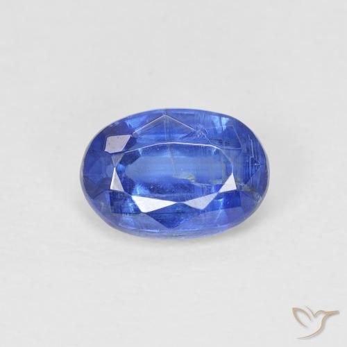 1.09ct Natural Navy Blue Kyanite, Oval, SI