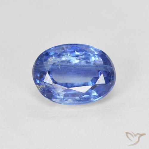 1.38ct Natural Baby Blue Kyanite, Oval, SI