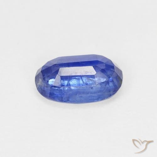 Kyanite Gemstone in 7 x 5 mm (calibrated) Size for Sale, Kyanite Stone in Dark Blue Color