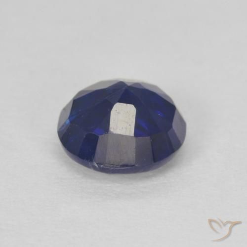 Kyanite Gemstone in 6 mm (calibrated) Size for Sale, Kyanite Stone in Dark Blue Color