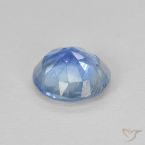 Kyanite Gemstone in 6 mm (calibrated) Size for Sale, Kyanite Stone in Light Navy Blue Color