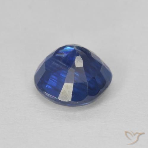Kyanite Gemstone in 6 mm (calibrated) Size for Sale, Kyanite Stone in Dark Blue Color