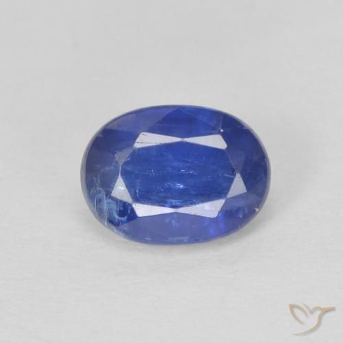 1.10ct Natural True Blue Kyanite, Oval, SI