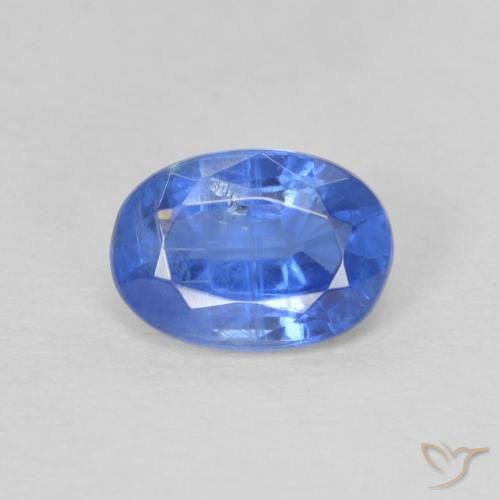 1.08ct Natural Light Blue Kyanite, Oval, SI